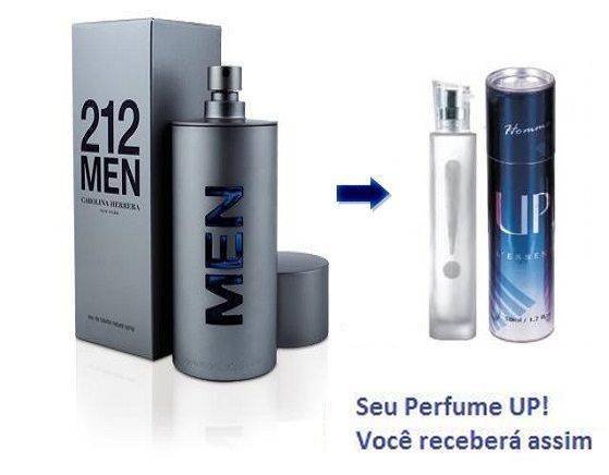 Perfume Masculino 50ml - UP! 45 - 212 Man